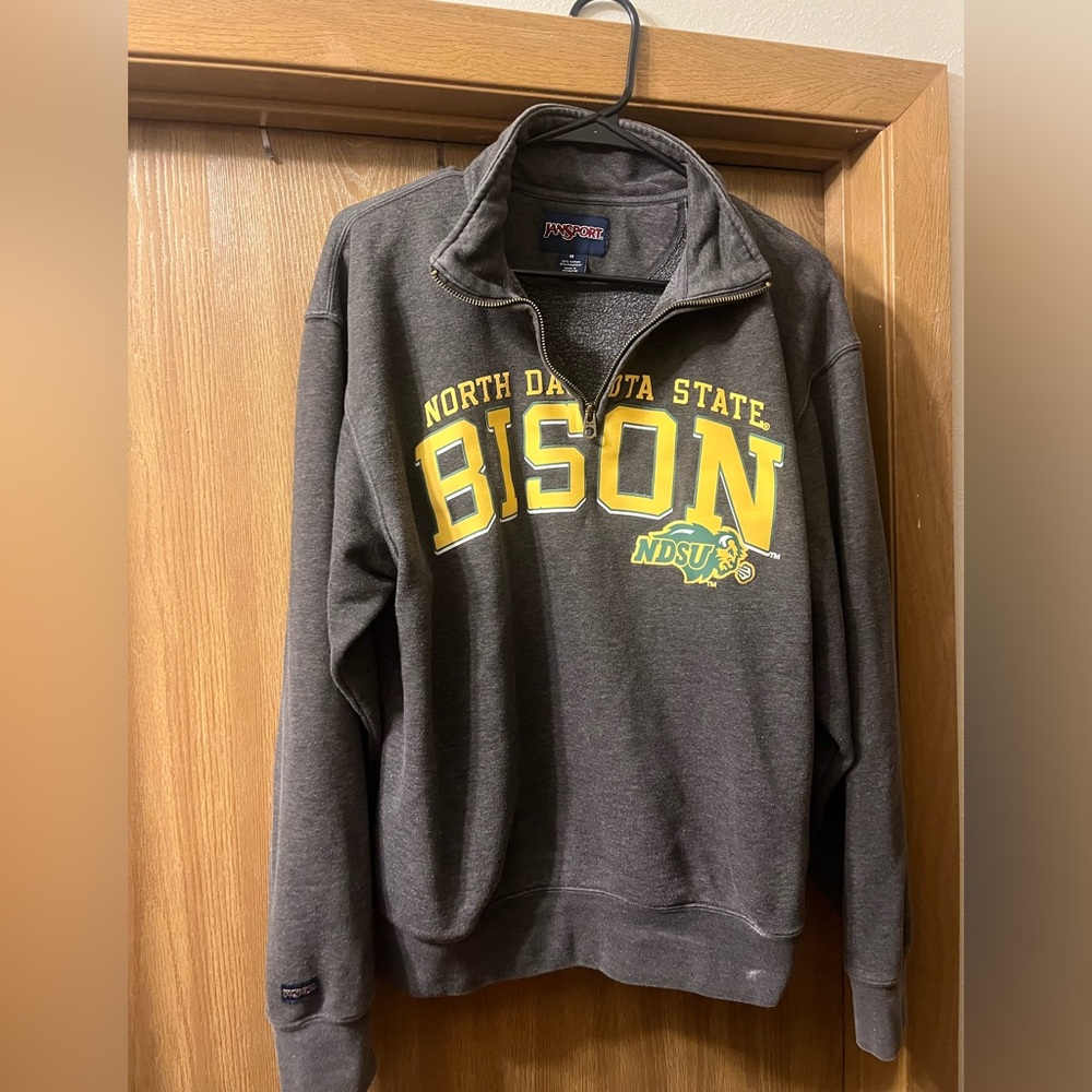 Jansport Dark Gray Bison Sweatshirt
